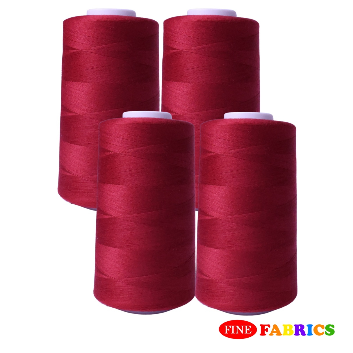 Sewing Threads: 5,000 Yards: All-Purpose: 100% Polyester: Tex24: 17 Colors(Red/Purple Shade): Single/Pack