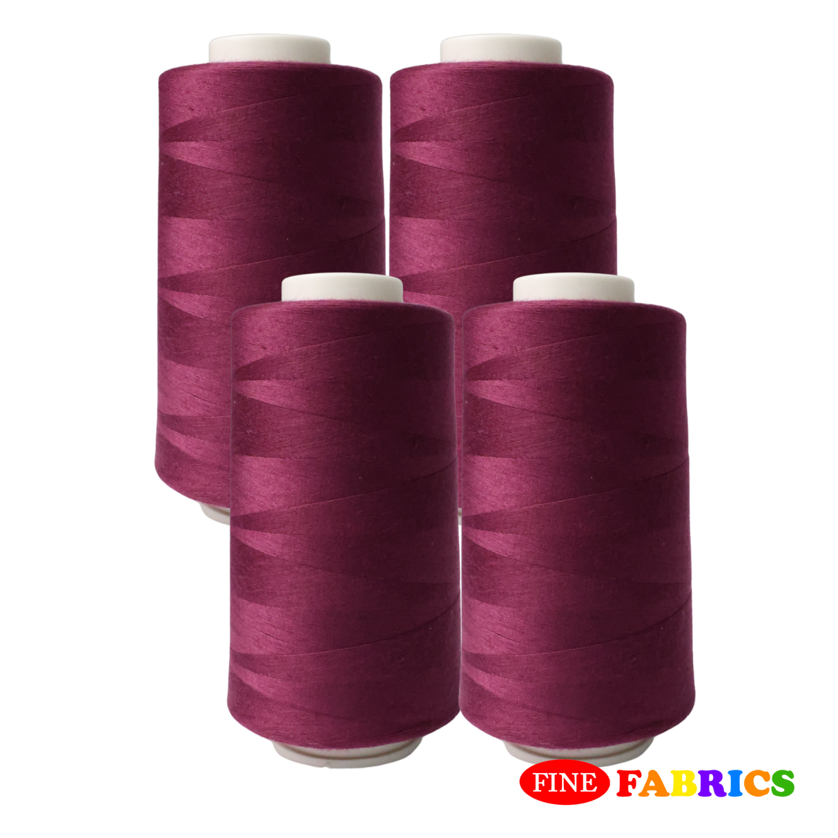 Sewing Threads: 5,000 Yards: All-Purpose: 100% Polyester: Tex24: 17 Colors(Red/Purple Shade): Single/Pack