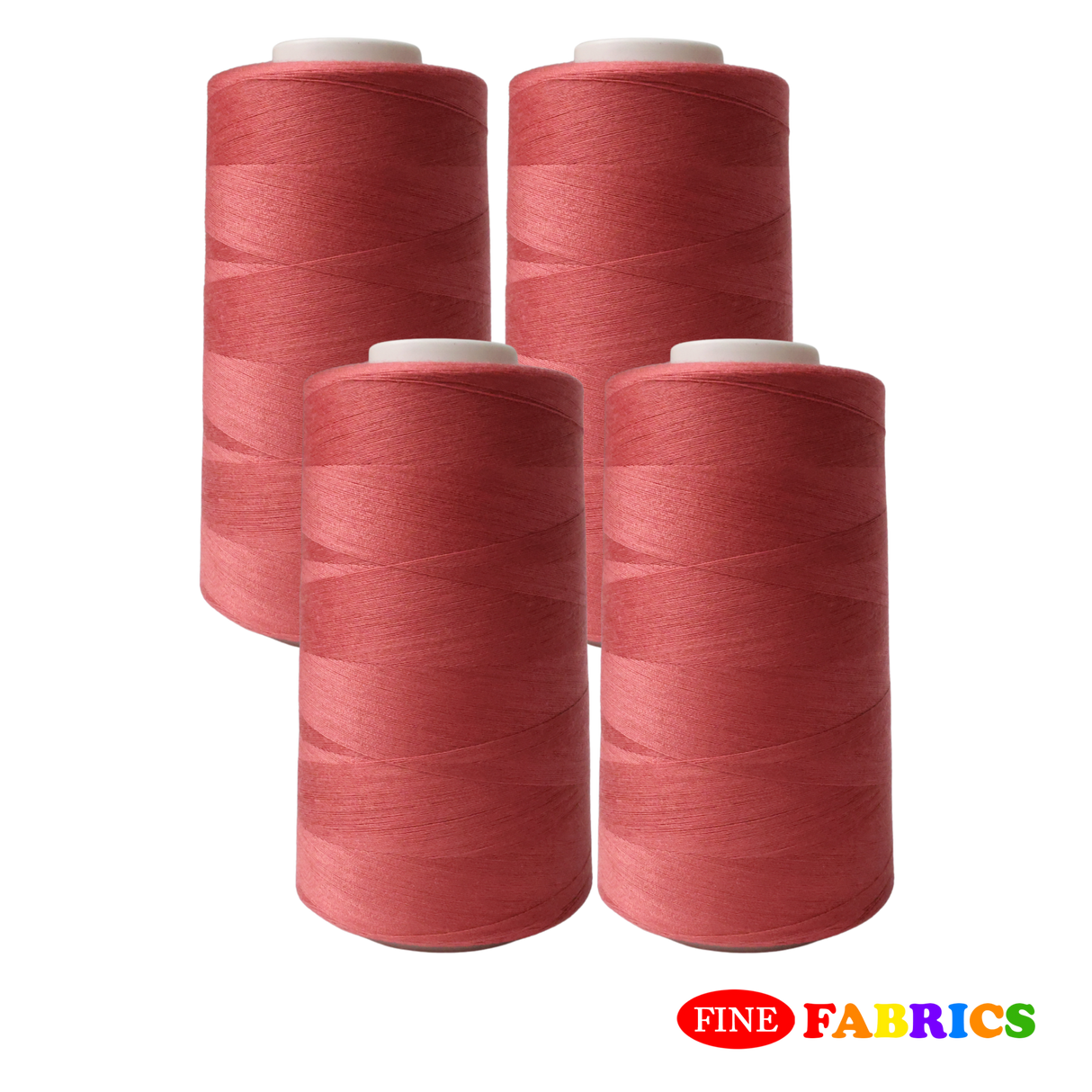 Sewing Threads: 5,000 Yards: All-Purpose: 100% Polyester: Tex24: 17 Colors(Red/Purple Shade): Single/Pack
