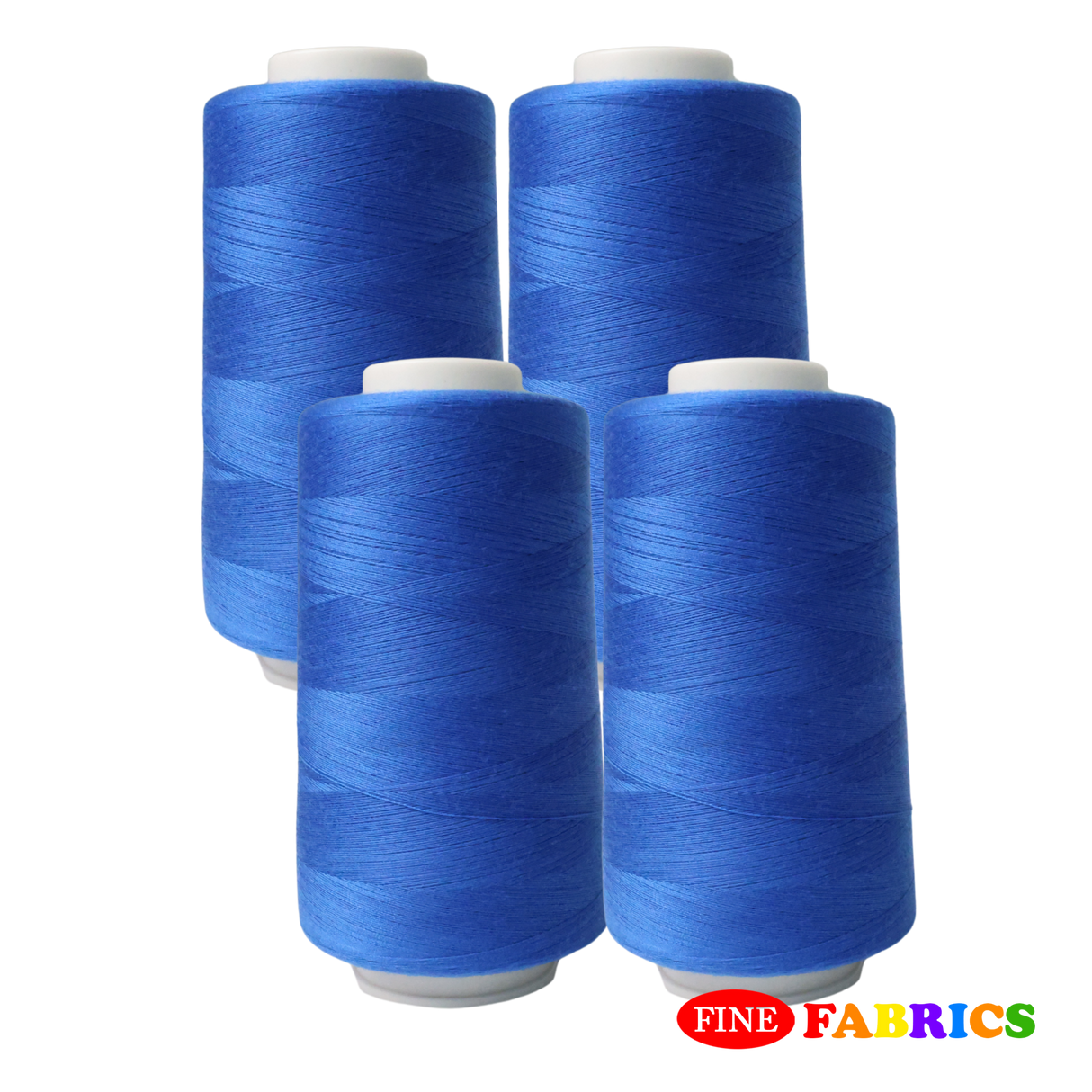 Sewing Threads: 5,000 Yards: All-Purpose: 100% Polyester: Tex24: 22 Colors(W/B, Neutral/Blue Shades): Single/Pack