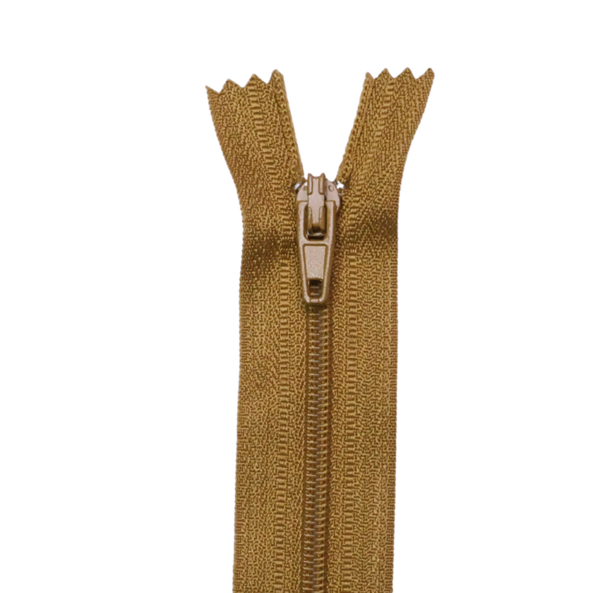 Plastic Normal Zippers: 24", Closed-End, All-Purpose, NEUTRAL Shade