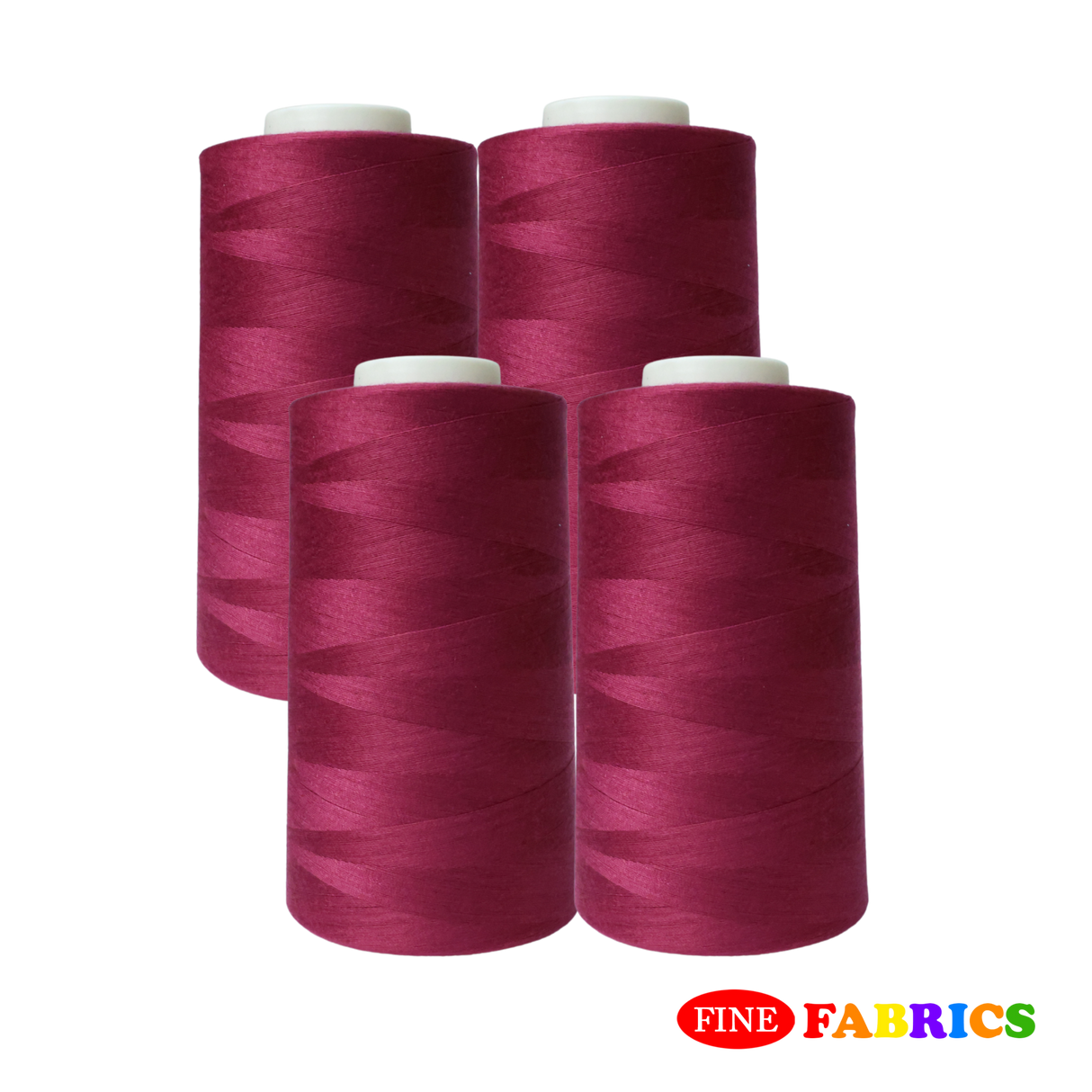 Sewing Threads: 5,000 Yards: All-Purpose: 100% Polyester: Tex24: 17 Colors(Red/Purple Shade): Single/Pack