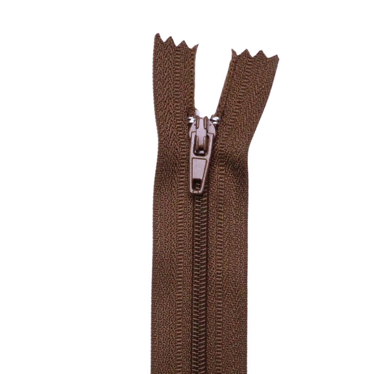 Plastic Normal Zippers: 24", Closed-End, All-Purpose, NEUTRAL Shade