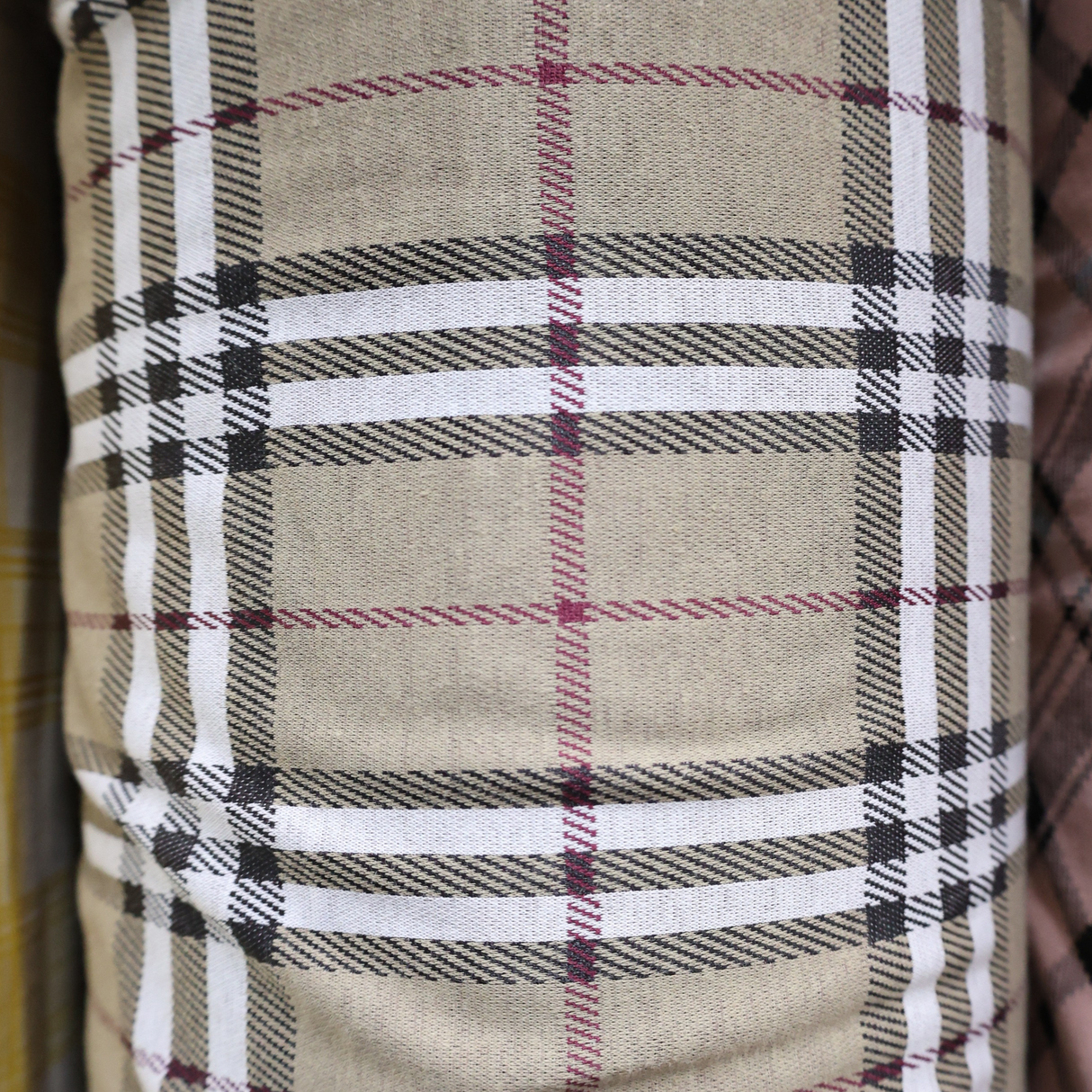 Stretch Plaid Double Knit Fabric(13 Patterns) - By the Yard