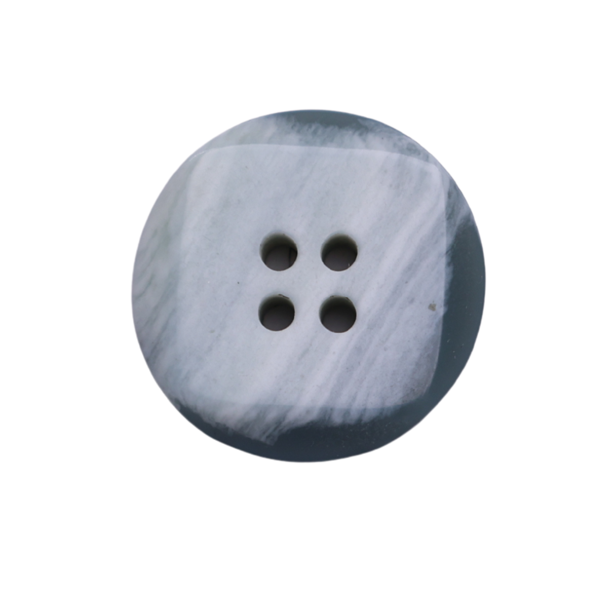 BARBIZON Button: Slate Gray(#6526), 4-Hole, 3 Sizes, by Dozen(12 pcs)/Gross(144 pcs)