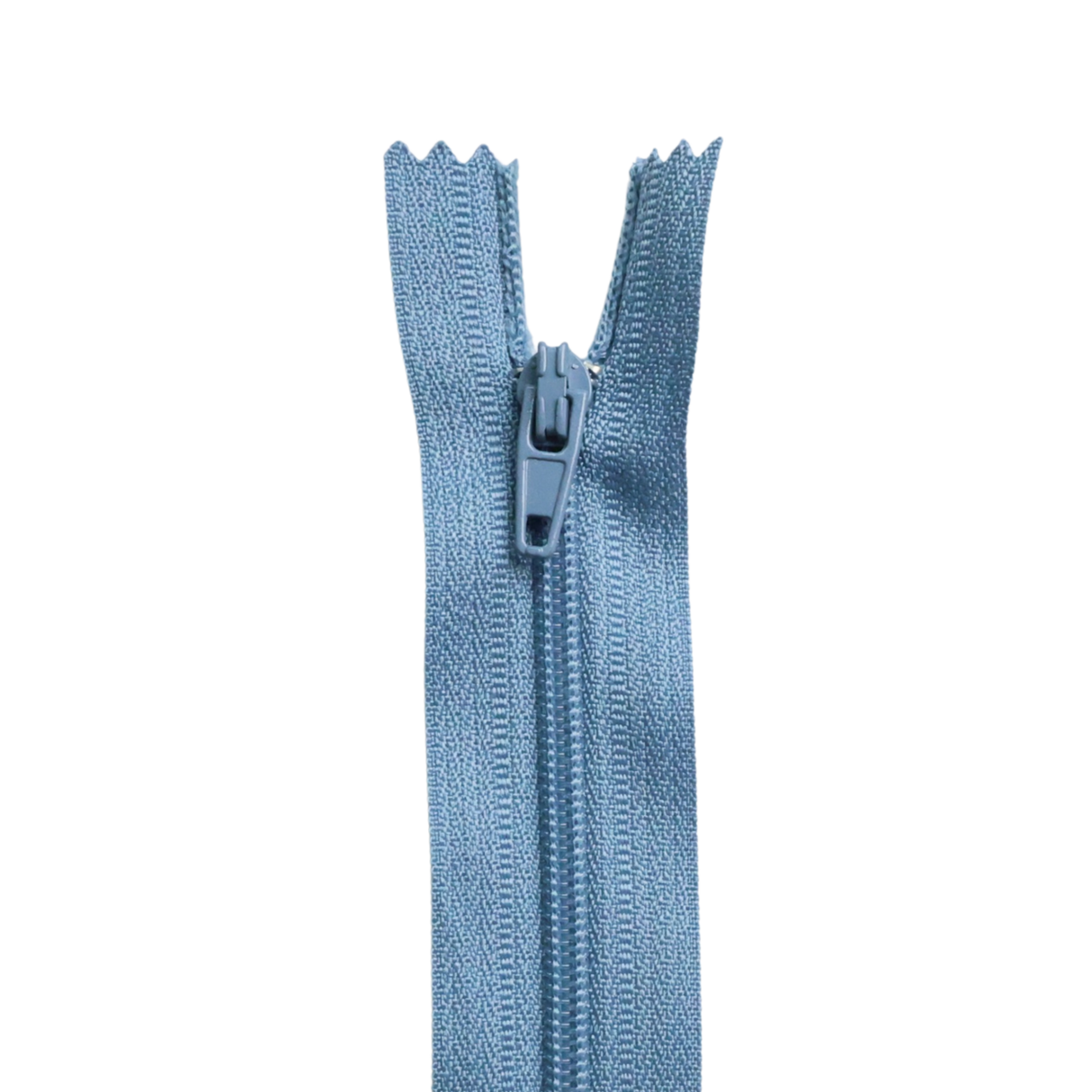 Plastic Normal Zippers: 18", Closed-End, All-Purpose, GRAY Shade