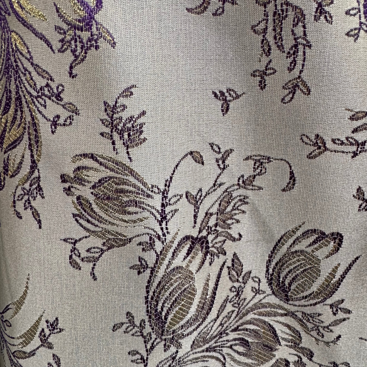 Upholstery Fabric, Luxurious Jacquard Brocade, Ornate Floral Vine Pattern(11 Types) - By the Yard