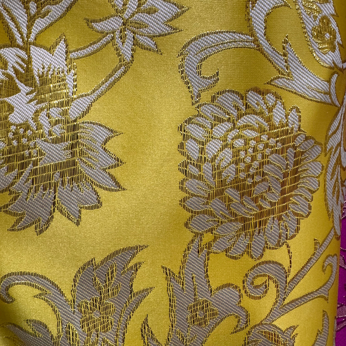 Upholstery Fabric, Luxurious Jacquard Brocade, Ornate Floral Vine Pattern(11 Types) - By the Yard