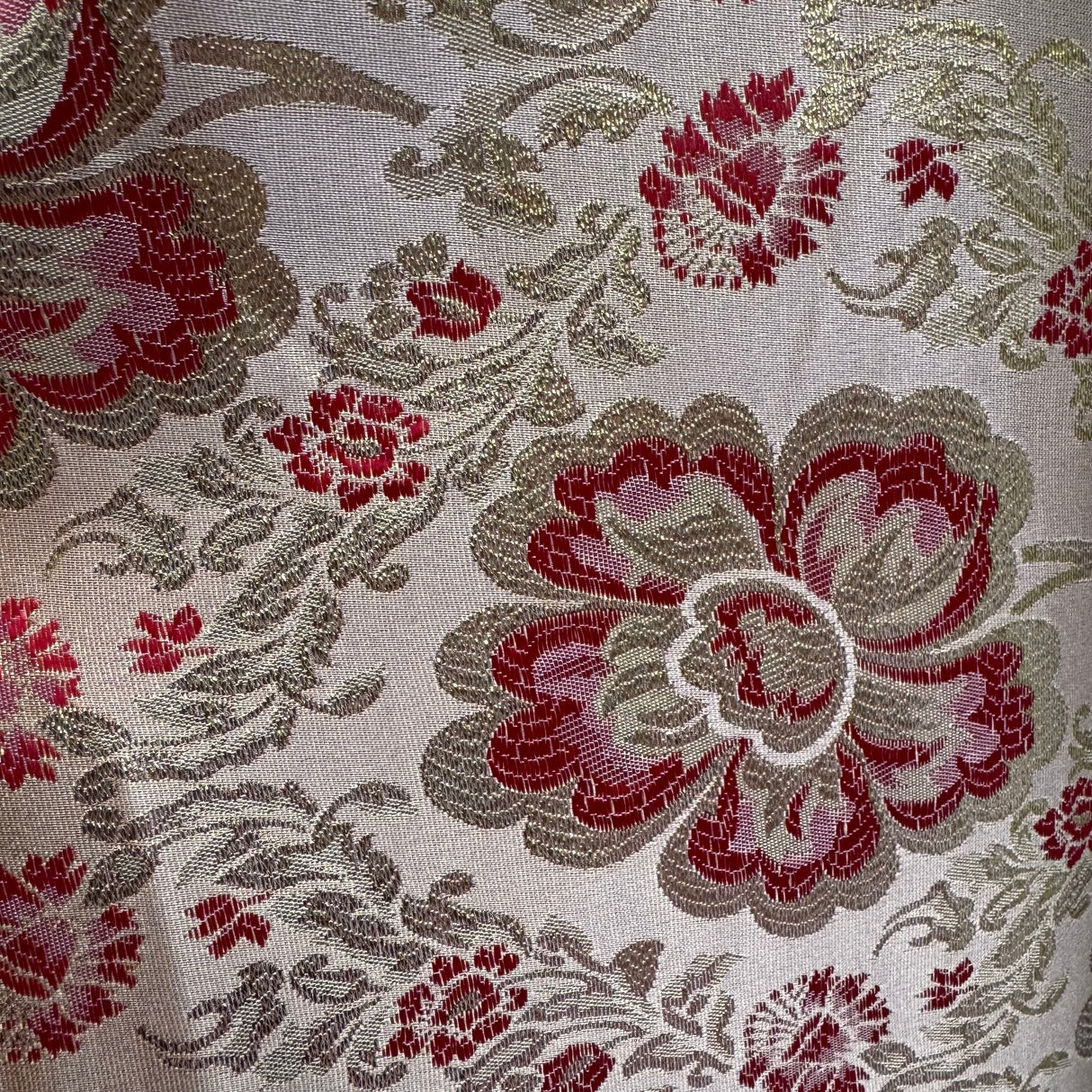Upholstery Fabric, Luxurious Jacquard Brocade, Ornate Floral Vine Pattern(11 Types) - By the Yard