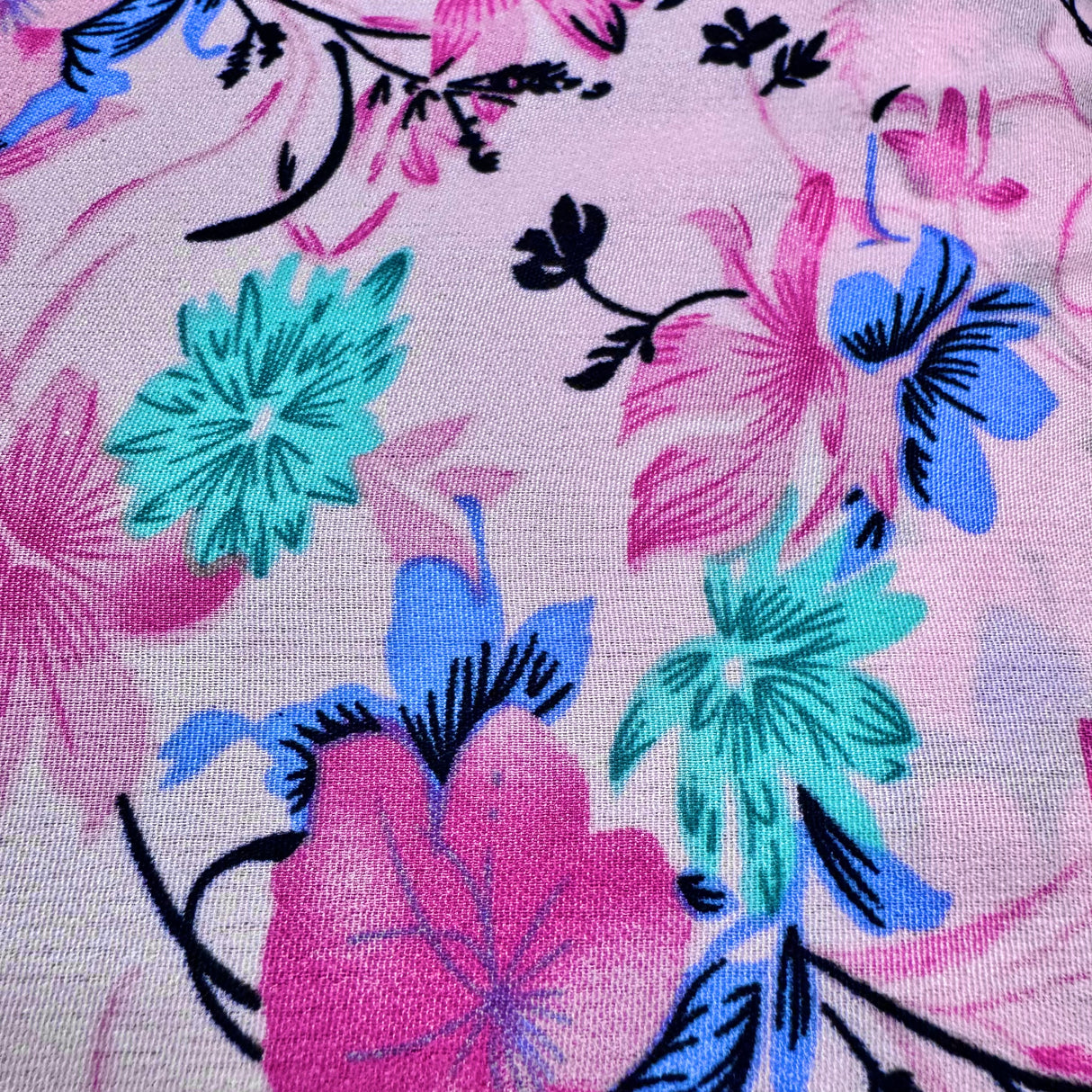 Chiffon Fabric, Scattered Blossom(5 Styles) - Lightweight & Flowing - By the Yard