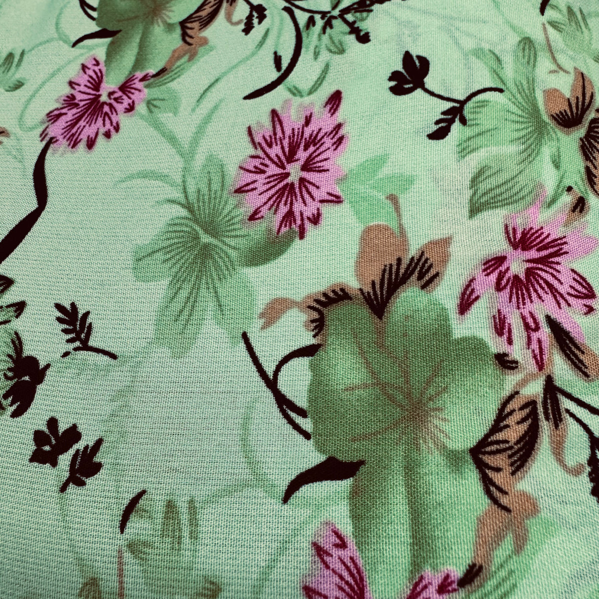 Chiffon Fabric, Scattered Blossom(5 Styles) - Lightweight & Flowing - By the Yard