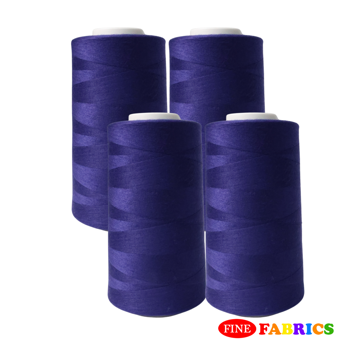 Sewing Threads: 5,000 Yards: All-Purpose: 100% Polyester: Tex24: 22 Colors(W/B, Neutral/Blue Shades): Single/Pack