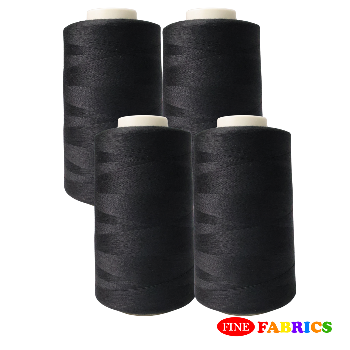 Sewing Threads: 5,000 Yards: All-Purpose: 100% Polyester: Tex24: 22 Colors(W/B, Neutral/Blue Shades): Single/Pack