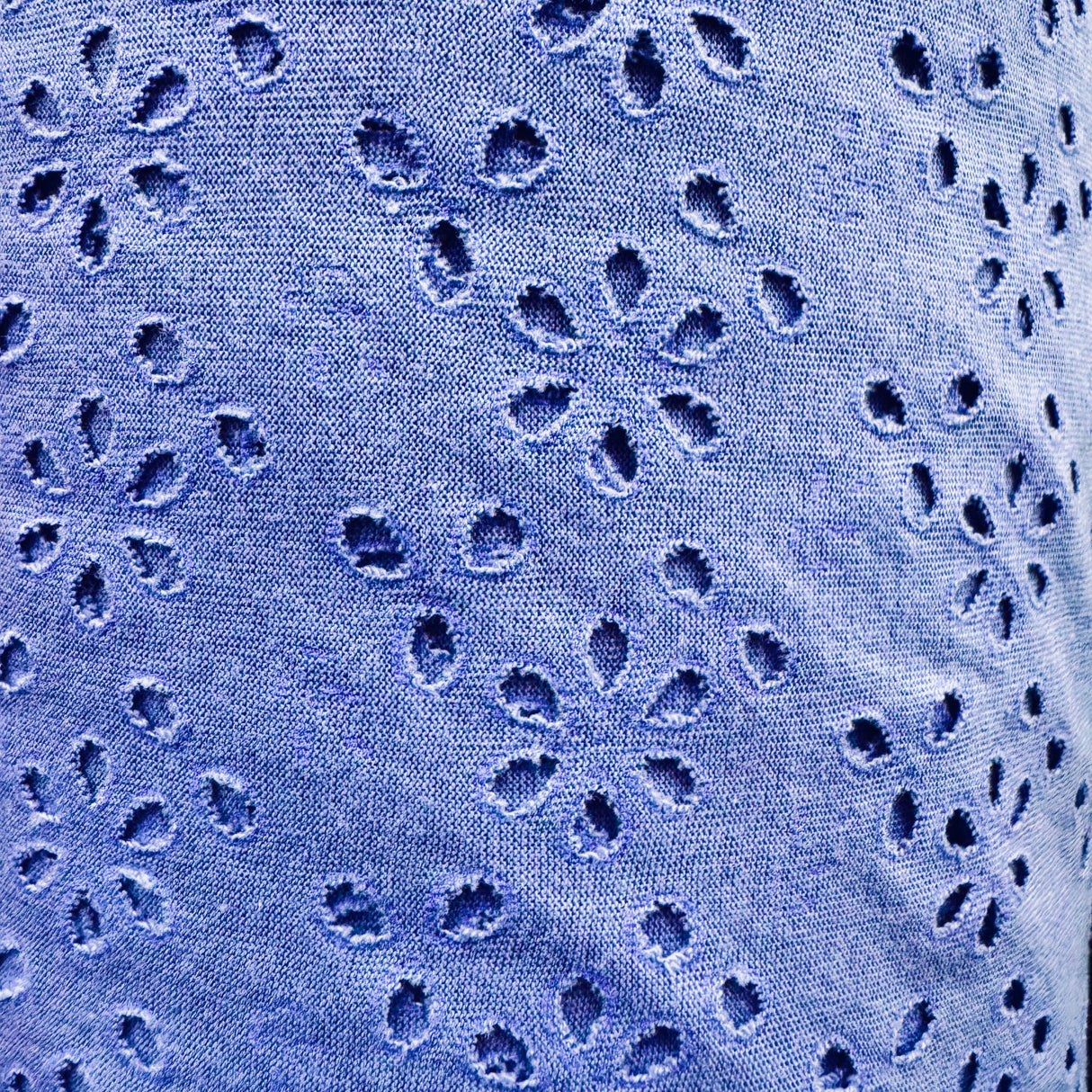 Stretch Eyelet Knit Fabric(8 Colors) - By the Yard