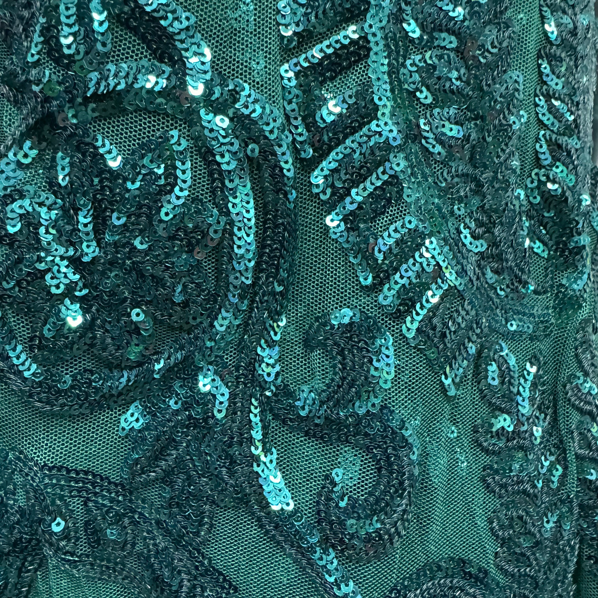 Sequin Mesh Fabric, Glamorous Sequined with A Formalwear Aesthetic(12 Styles) - By the Yard