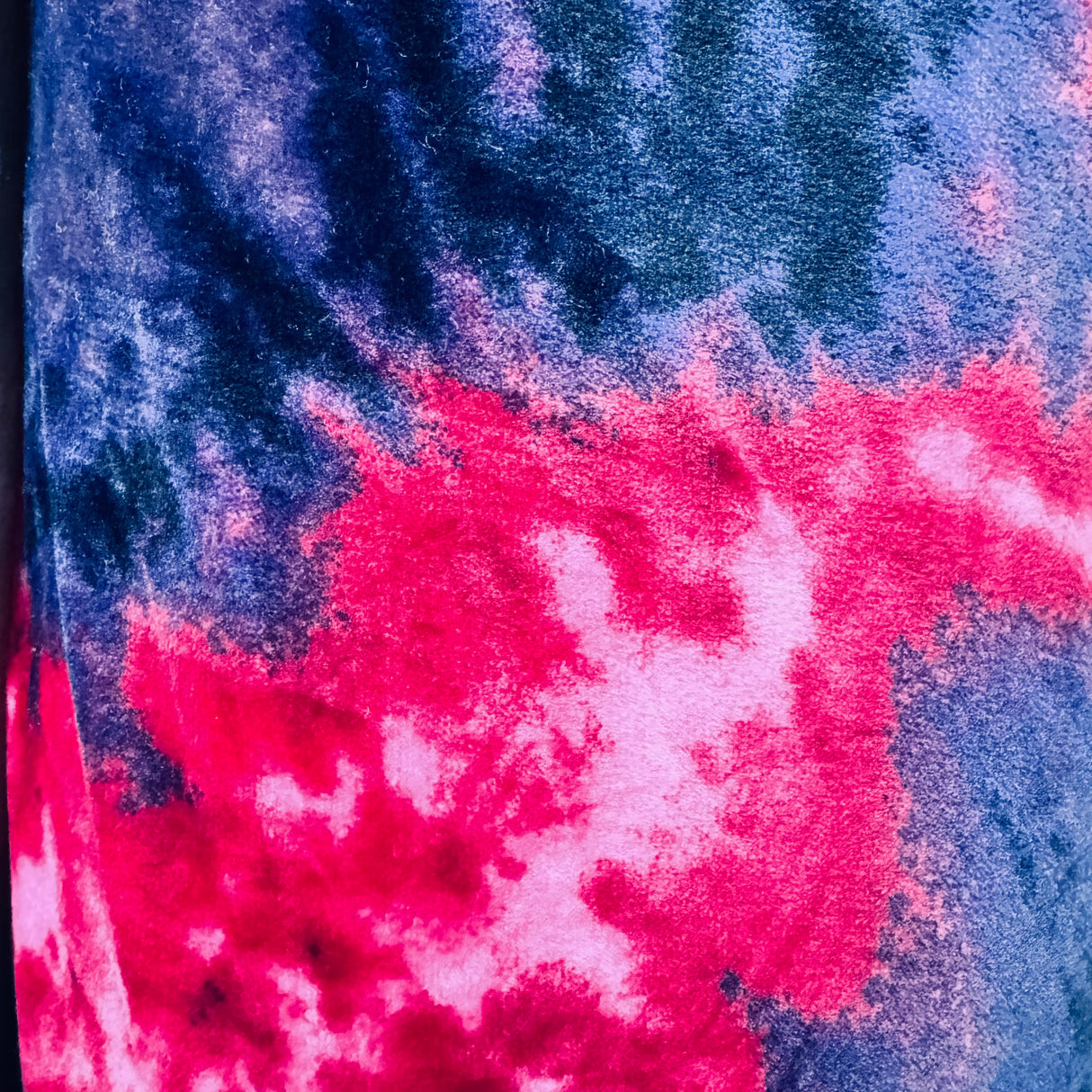 Jersey Knit, Tie-Dye Fleece Back(2 Styles) - By the Yard