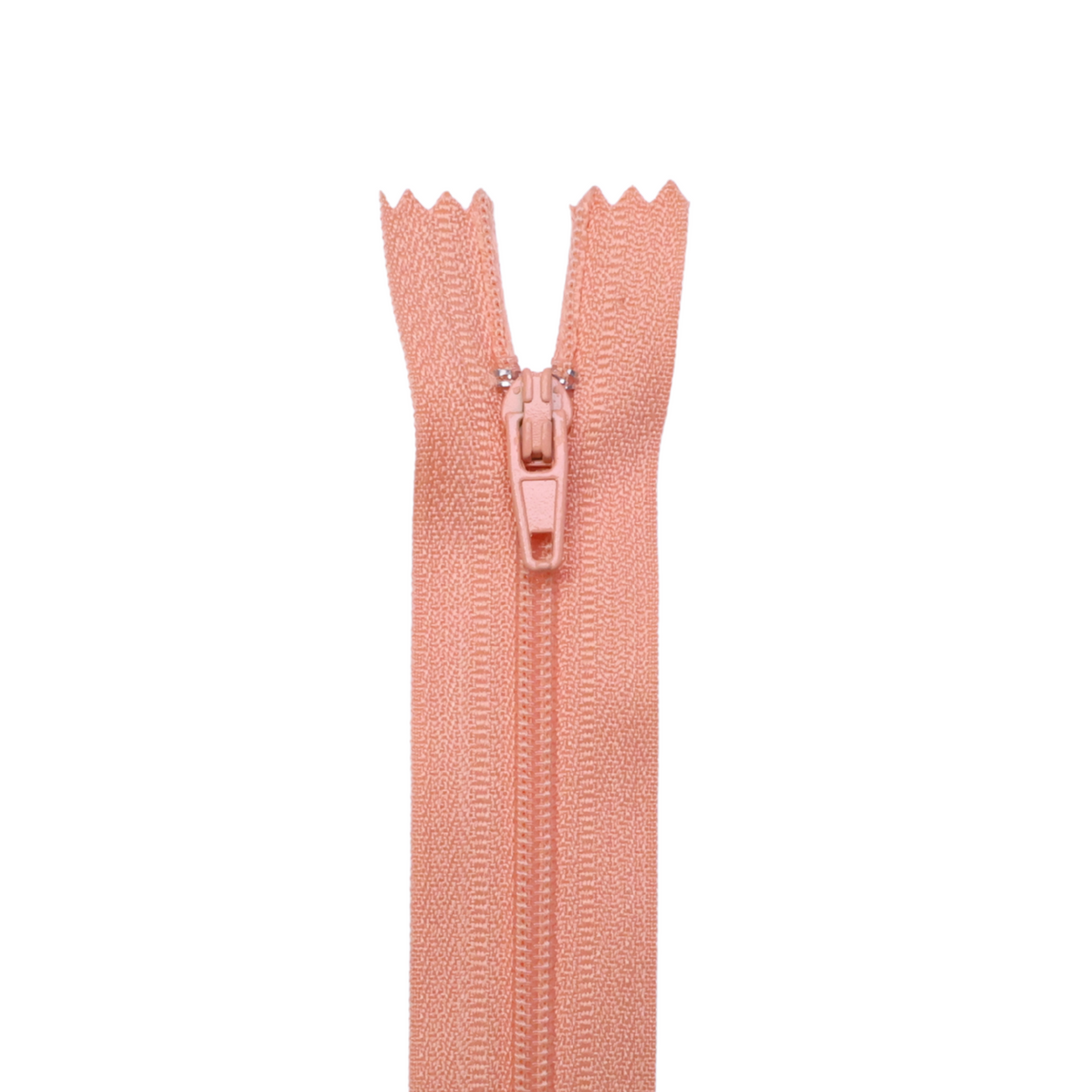 Plastic Normal Zippers: 24", Closed-End, All-Purpose, ORANGE Shade