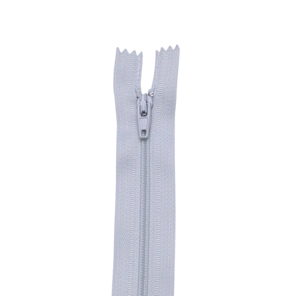 Plastic Normal Zippers: 18", Closed-End, All-Purpose, GRAY Shade