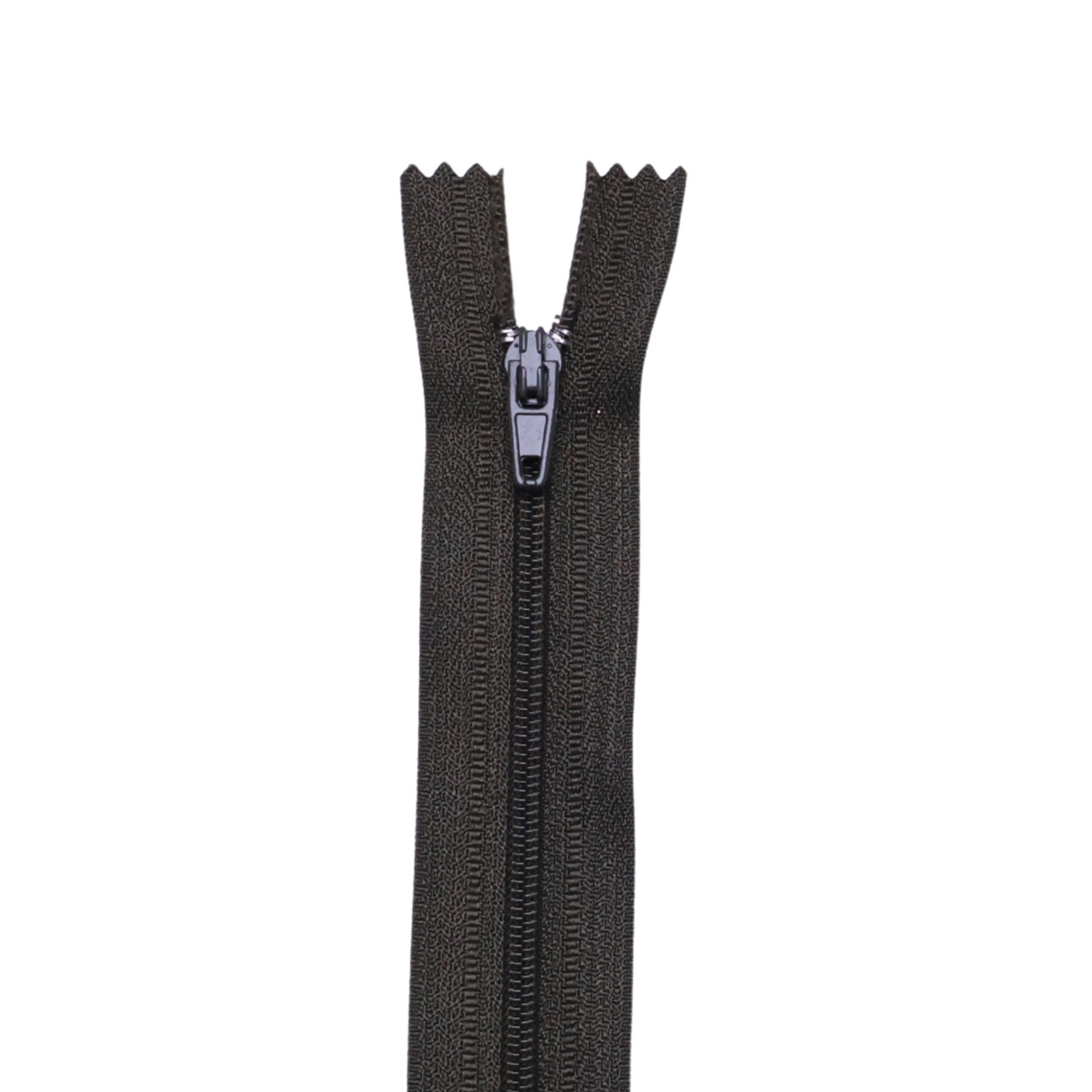 Plastic Normal Zippers: 18", Closed-End, All-Purpose, Neutral Shade