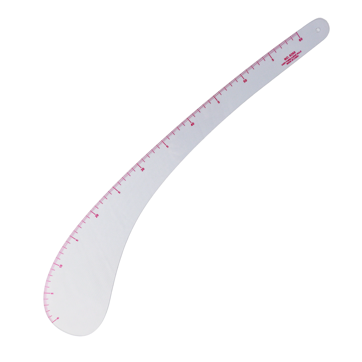 Plastic Rulers: 14 Curved Rulers, 1 Tringle Scale Ruler, 1 Pattern Ruler