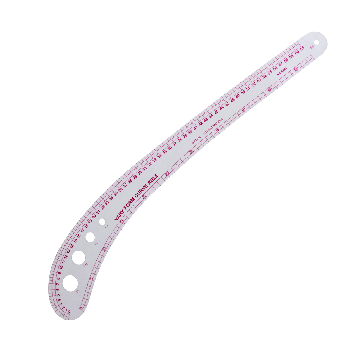 Plastic Rulers: 14 Curved Rulers, 1 Tringle Scale Ruler, 1 Pattern Ruler