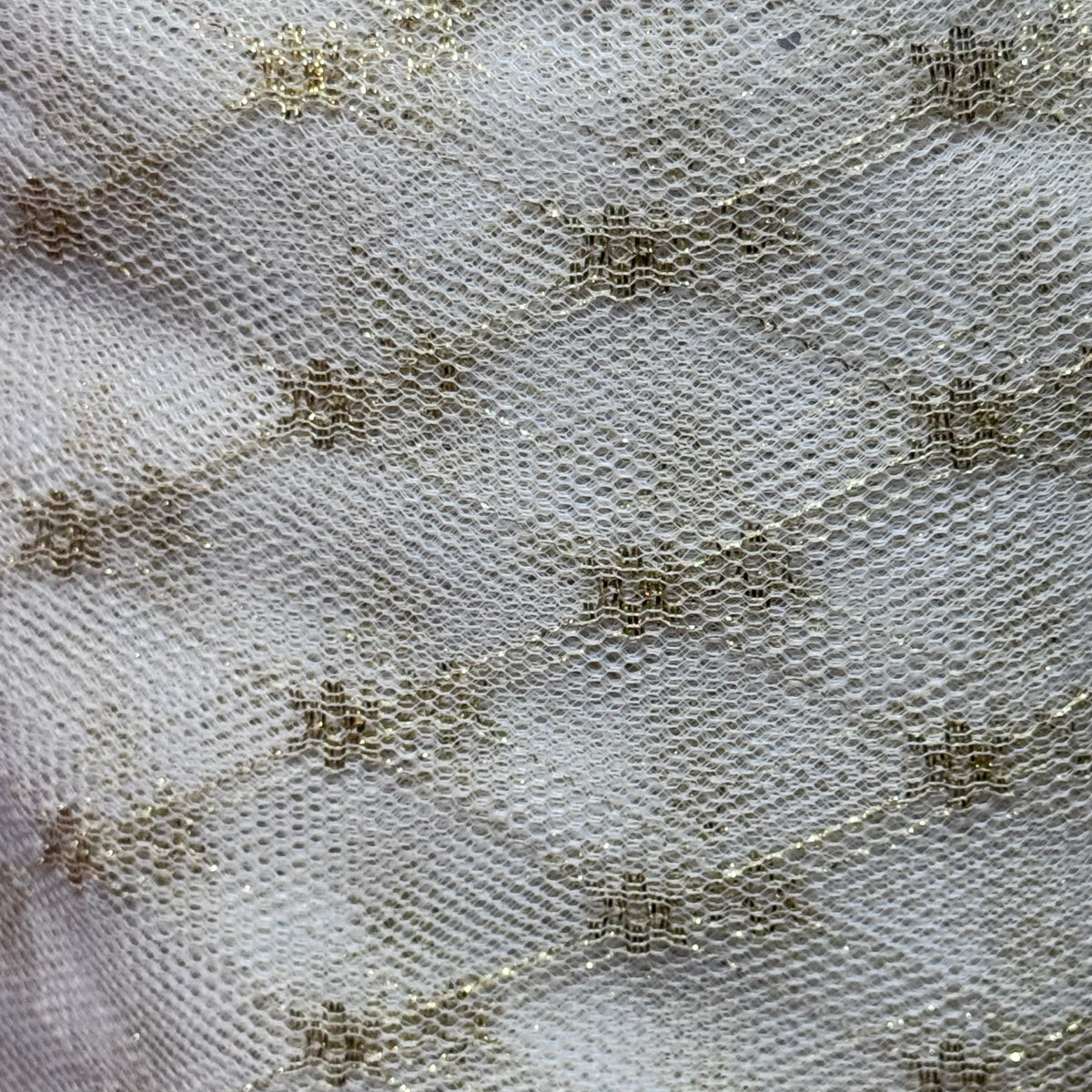 Printed & Glitter Tulle Mesh Fabric – Star, Floral & Celestial Pattern Sheer Fabric for Dresses, Costumes & Crafts - By the Yard