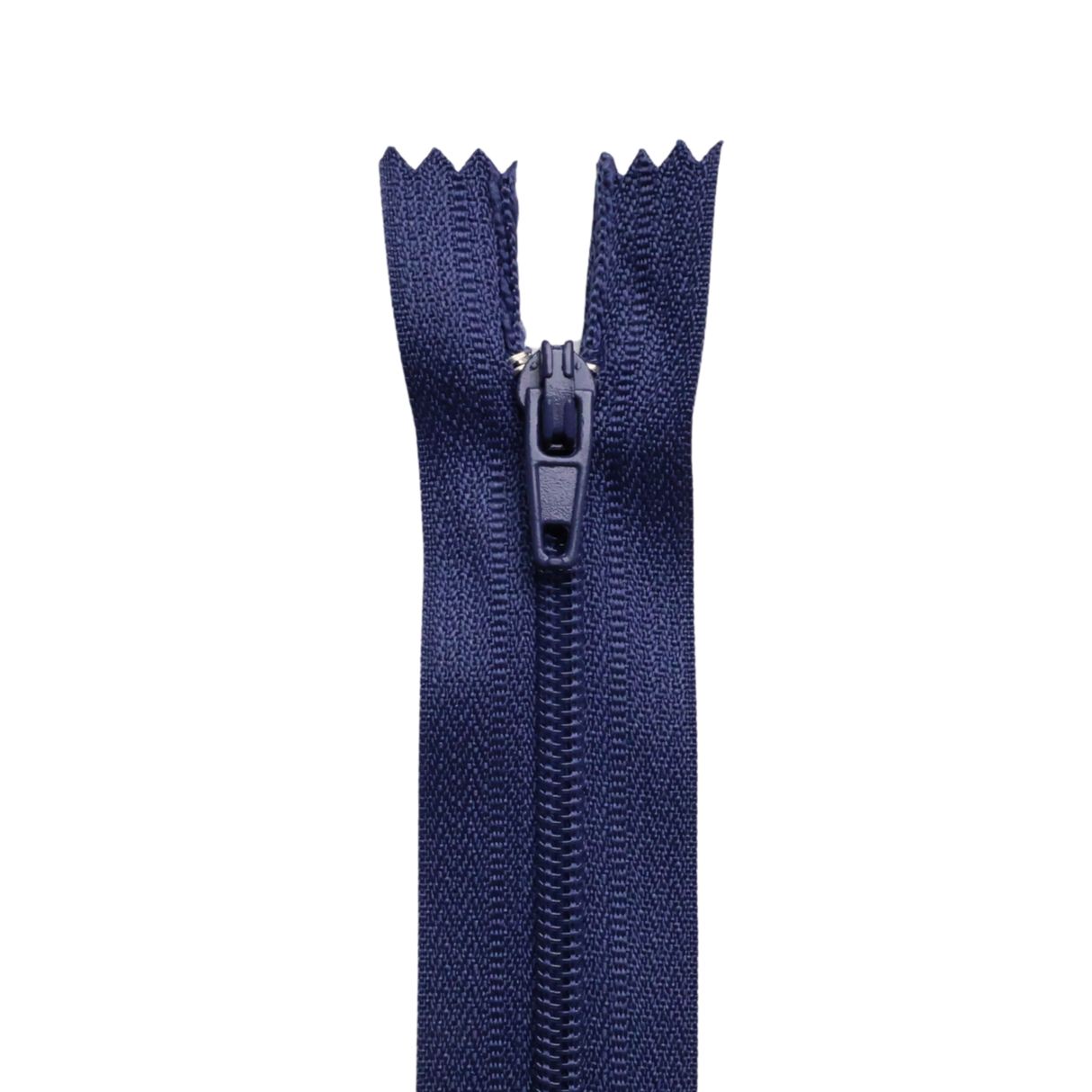 Plastic Normal Zippers: 18", Closed-End, All-Purpose, PURPLE Shade