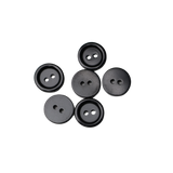 6PCS Simple Round Button(1/2 INCHES)