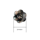 5PCS Flower Shape Buttons – 0.6" Double-Sided (2-Hole)