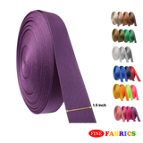 Webbing Straps: Heavy-Duty Nylon Back Strap 1.5", 25 Colors, 5/10/25/50 Yards
