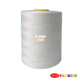 Sewing Threads: 6,000 Yards: All-Purpose: 100% Polyester: Tex60: 6 Colors: Single/Pack