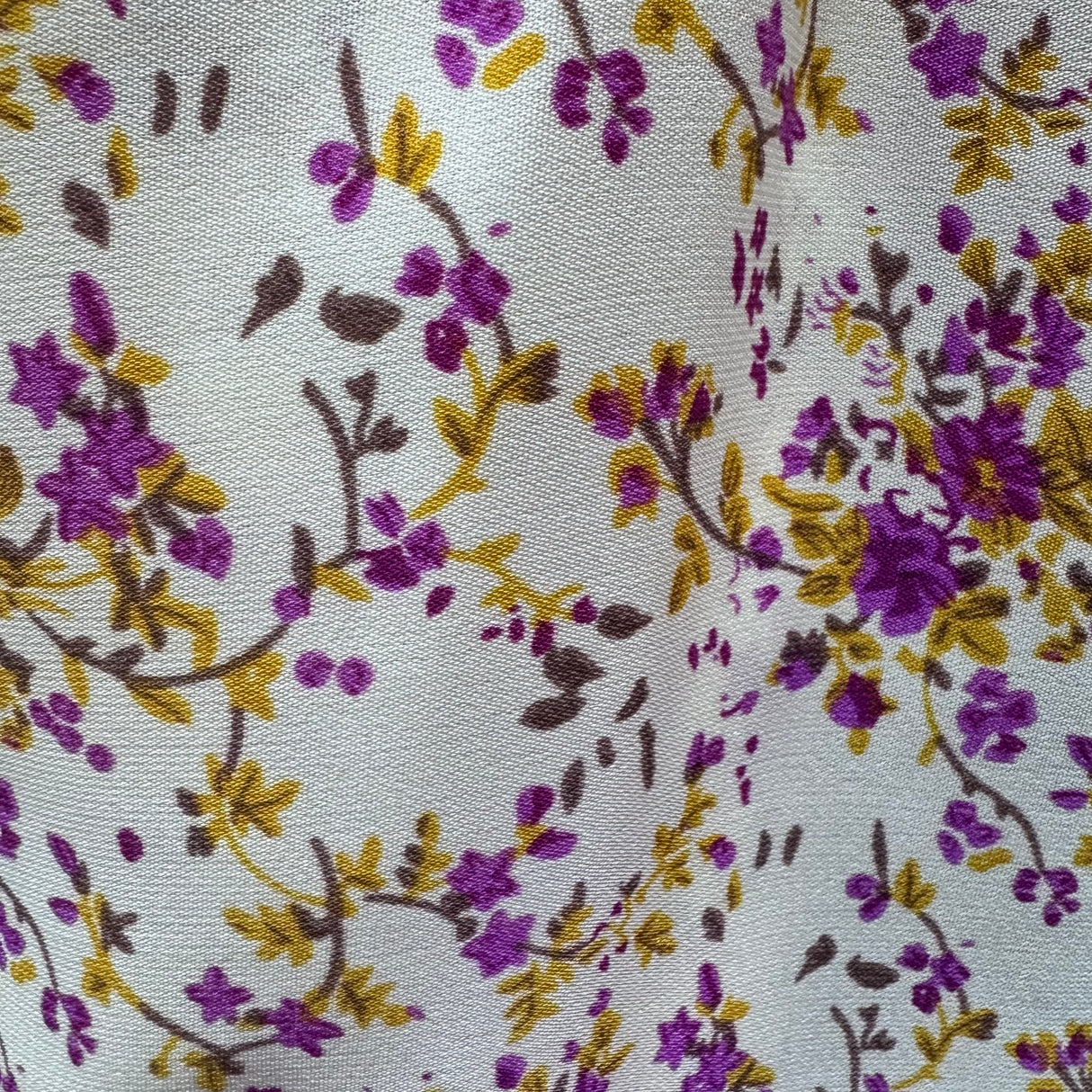 Chiffon Fabric, Abstract Artistic Floral Print(10 Styles) - By the Yard