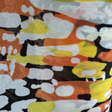 Chiffon Fabric, Abstract Artistic Print(5 Styles) - By the Yard