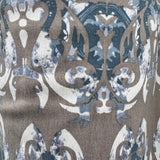 Poly-Spandex Blend Fabric, Large-scale Ornate Damask Print(2 Colors) - By the Yard