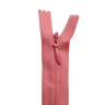 All Purpose, Plastic Invisible Zippers -18", Pink & Red Shade