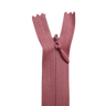 All Purpose, Plastic Invisible Zippers -18", Pink & Red Shade