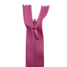 All Purpose, Plastic Invisible Zippers -18", Pink & Red Shade