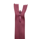 All Purpose, Plastic Invisible Zippers -18", Pink & Red Shade