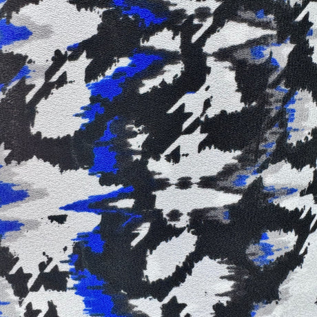 Chiffon Fabric, Abstract Artistic Print(17 Styles) - By the Yard