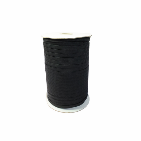 ELASTIC BAND: 100 Yards/Roll, 2 Colors(White, Black), 2 Sizes(1/4", 1/2")