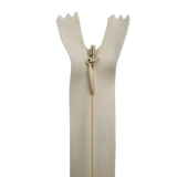 All Purpose, Plastic Invisible Zippers -18", Yellow & Orange Shade