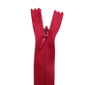 All Purpose, Plastic Invisible Zippers -18", Pink & Red Shade