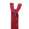 All Purpose, Plastic Invisible Zippers -18", Pink & Red Shade