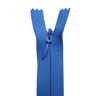 All Purpose, Plastic Invisible Zippers -18", Blue Shade