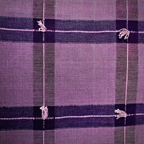 Traditional Cottage Upholstery Fabric, Large-Scale Plaid, Tufted (5 Colorways) - By the Yard