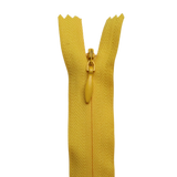 All Purpose, Plastic Invisible Zippers -18", Yellow & Orange Shade
