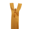 All Purpose, Plastic Invisible Zippers -18", Yellow & Orange Shade
