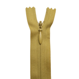 All Purpose, Plastic Invisible Zippers -18", Yellow & Orange Shade