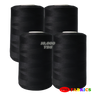 Sewing Threads: 1 Pack(4 Spools), 10000 Yds/Spool, All-Purpose, 2 Colors(Black/White)
