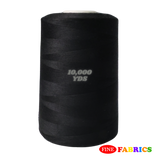 Sewing Threads: 10,000 Yards: All-Purpose: 100% Polyester: Tex24: 2 Colors(Black/White): Single/Pack